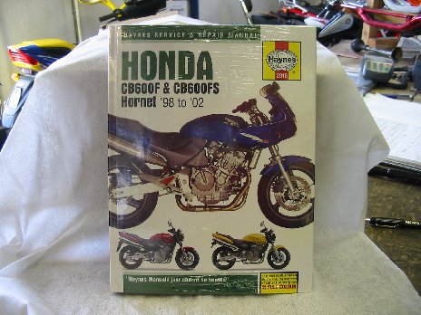 Honda CB600F CB600FS Hornet workshop manual