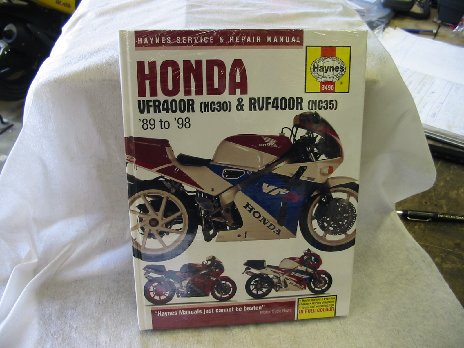 Honda VFR RVF 400 NC 30 NC 35 workshop manual 3496