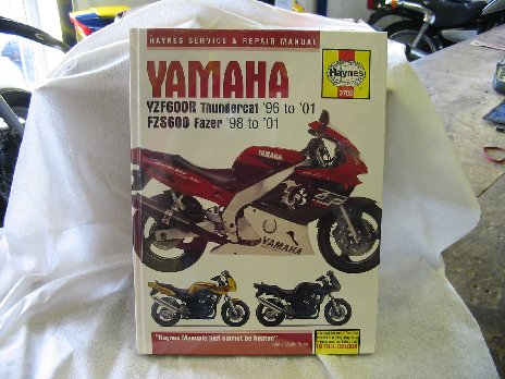 Yamaha YZF600 Thundercat Fazer FZS600 workshop manual