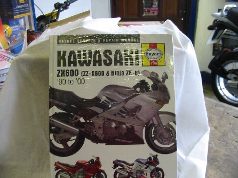 Kawasaki ZZR 600 workshop manual