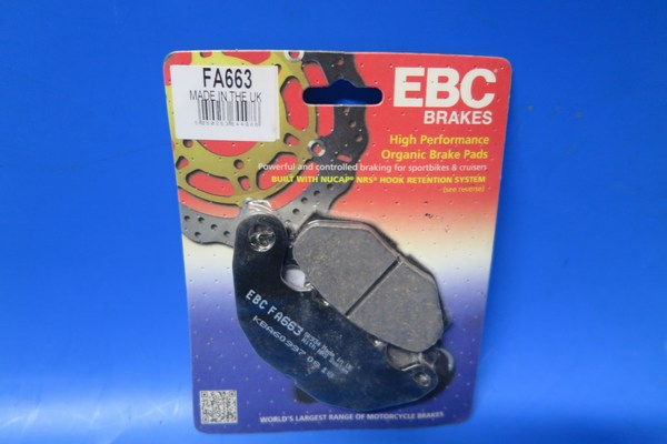 EBC brake pads FA663 new