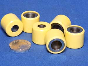 Variator rollers 15 by 12 4.5g set of 6 10016