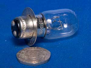 Headlight Headlamp bulb 12 volt 25 watt 25 watt P15D