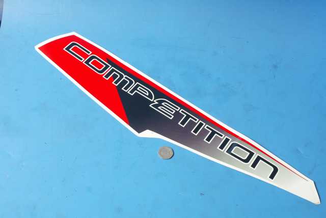 sticker decal XOR Compitition low R H 05549BNOT001