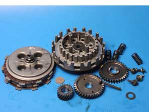 Clutch and primary drive complete AM6 Motominarelli Yamaha DT50R