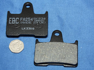 FA254 Standard brake pads new (image for) FA254 Standard brake pads new