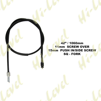 Speedo cable Honda 1065mm long (42") 455990