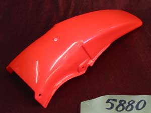 Rear mudguard / fender (Fluorescent Red)