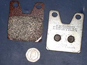 Ferodo FDB2084 brake pads new same shape as EBC FA267