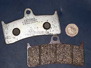 Ferodo FDB2036 brake pads same shape as EBC FA249