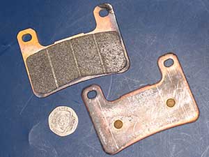 GOLDfren brake pads same shape as EBC FA379