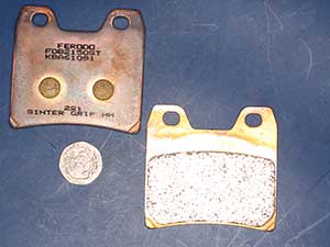 Ferodo FDB2150ST brake pads same shape as EBC FA348HH