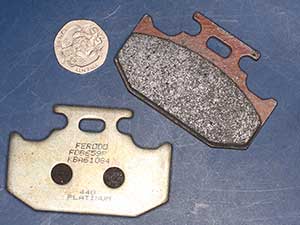 Ferodo FDB659 brake pads same shape as EBC FA152
