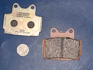 HEL brake pads same shape as EBC FA104