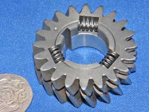 Drive gear fits on crank drives clutch 22514-I038-0000