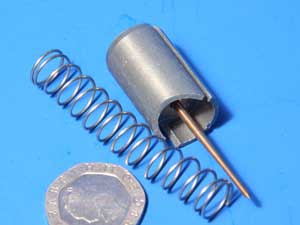 Throttle slide needle clip and spring 17110-H136-0500