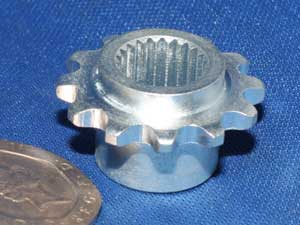 Starter motor sprocket Gogo110 21421-G011-0000