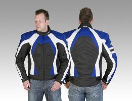 Stinger motorcycle jacket Blue Small