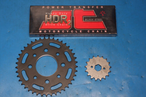 Chain and sprocket kit JT Keeway Superlight 125 carb model new
