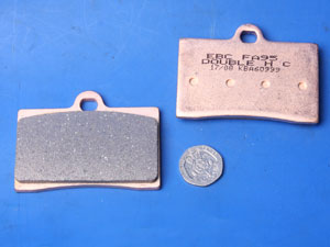 EBC FA95HH brake pads same shape as EBC FA95 Brake pads new