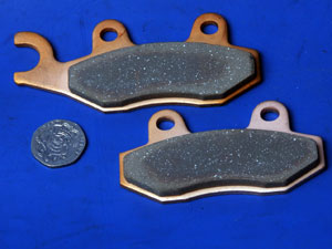 Gold Fren disc brake pad 002 same shape as EBC FA135 new