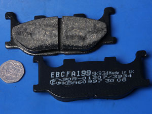 SFA199 standard Brake pads new