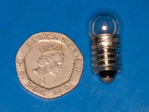 6 volt 3 watt screw in pilot light bulb lamp new