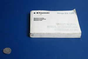 Owner's manual Kawaski ZX-12R Ninja used