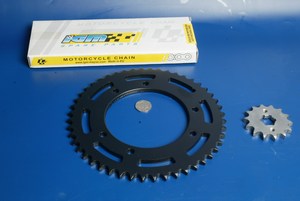 Chain and sprocket kit IGM 2407-4907 new
