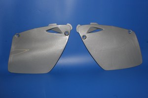 Side panels pair in silver KTM (Silver) PS6003