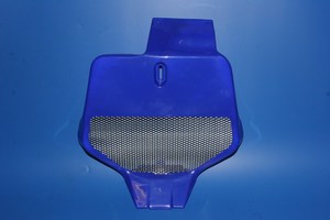 Universal air flow number plate board in blue PS6590