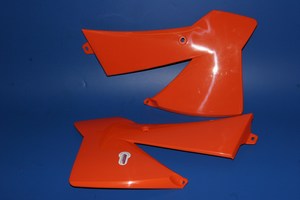 Radiator scoops in orange KTM SX EXC PS4295