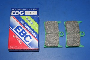 FA168 standard EBC brake pads new