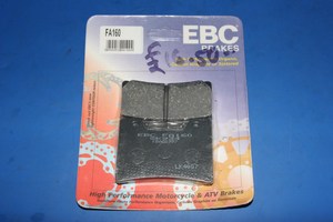 FA160 standard EBC brake pads new