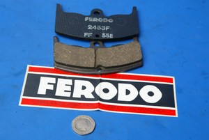 Ferodo disc brake pad FDB310 same shape as EBC FA80-new