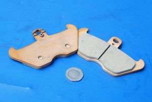 Gold Fren disc brake pad 117S3 same shape as EBC FA170HH new