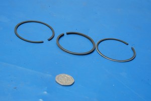 Piston rings oversize 0.5mm Honda CS90 new - Click Image to Close