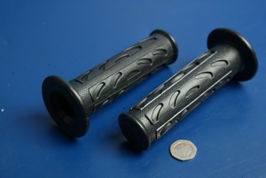 Handlebar grips twist grip rubbers Dawn MOTO new lined type
