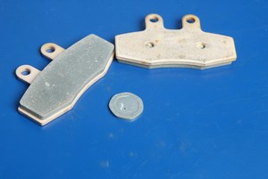 Gold Fren disc brake pad 010AD same shape as EBC FA123HH new