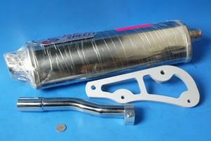 Exhaust assembly complete (without clamps) PGO G-Max250 9996A007