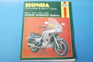 Honda CX500 GL500 CX650 GL650 haynes manual used