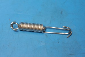 Side stand spring CPI Sprint125 removed from a new machine