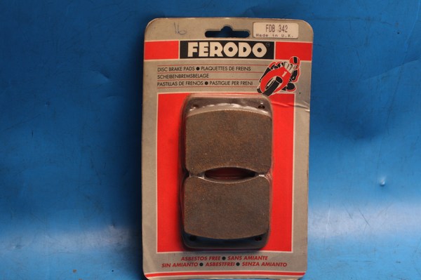Ferodo brake pads same shape as EBC FA16