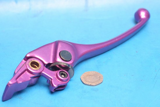 brake lever adjustable in purple
