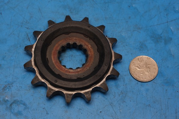 Front sprocket Hyosung GT650 used - Click Image to Close
