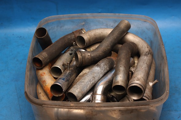 Assorted (carb?) pipes - Click Image to Close