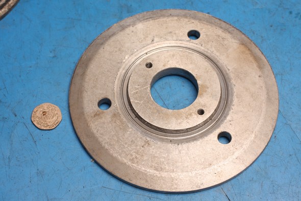 Clutch pressure plate Norton 69-0657 used MACHINED - Click Image to Close