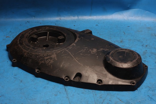 Chaincase outer cover black Norton 69-0628 used - Click Image to Close