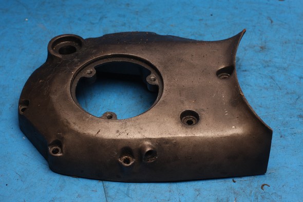 Gearbox outer cover left hand grey Norton 69-0504 used - Click Image to Close