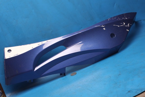Front Lower Left side panel blue/white Used Sinnis shuttle 125EF - Click Image to Close